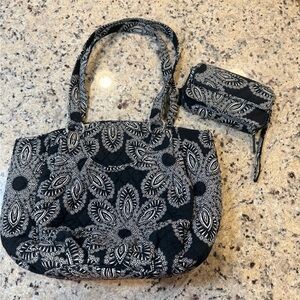 Vera Bradley Glenna Bag & Wristlet Duo